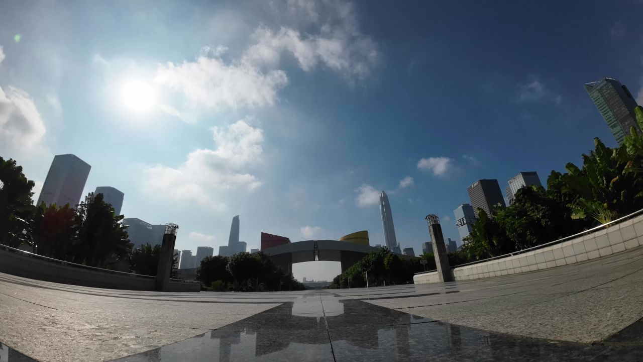深圳市民中心中轴线