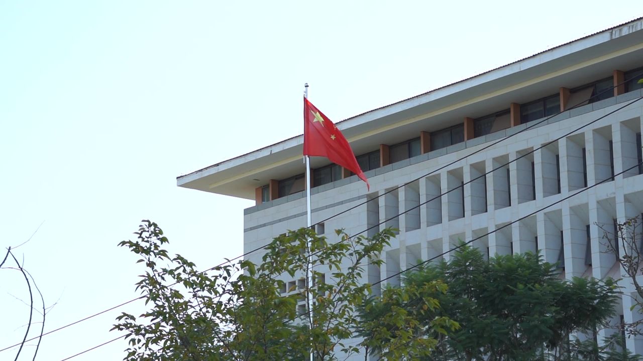 轻化工难得的好天气