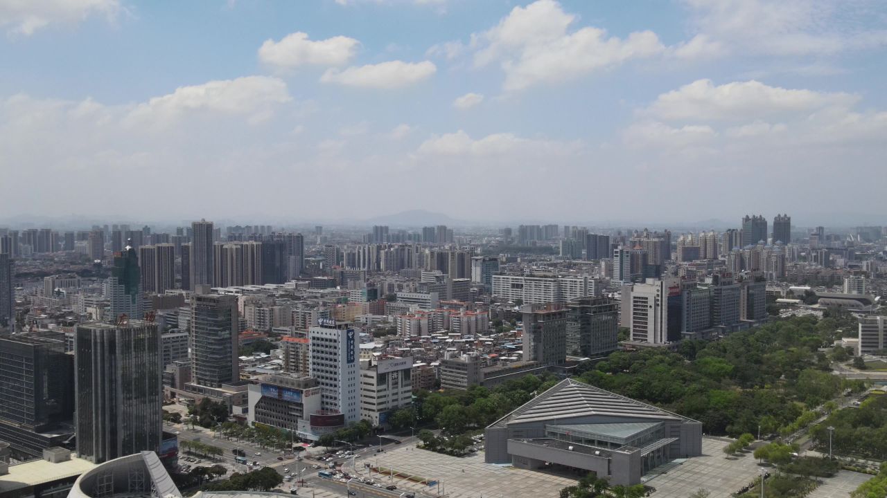 东莞市区航拍