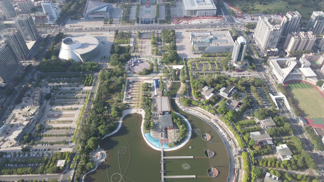 东莞市区航拍
