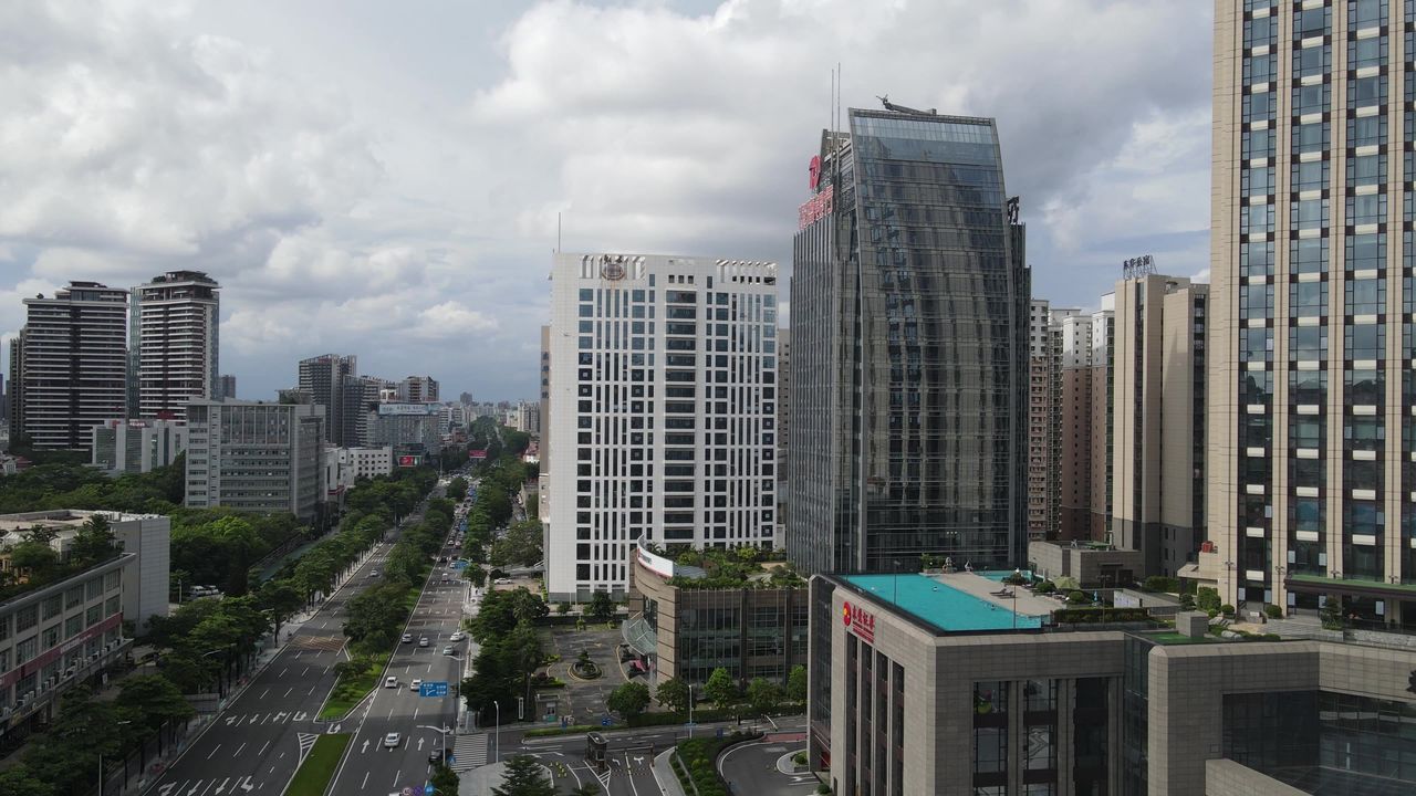 东莞东城区航拍