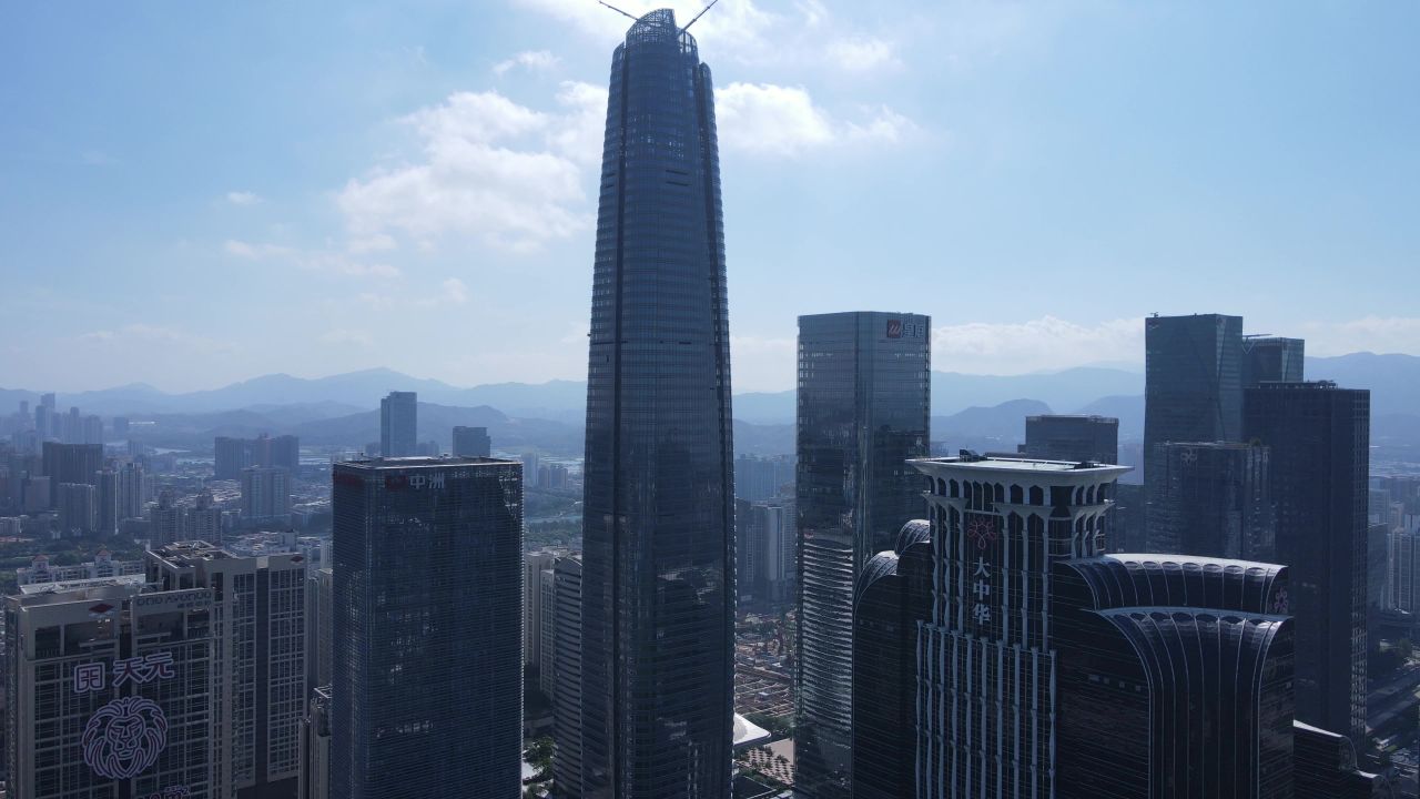 深圳市区航拍