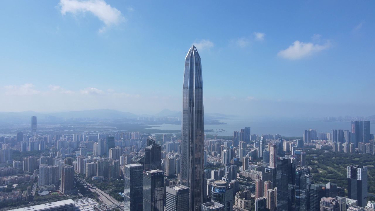 深圳市区航拍