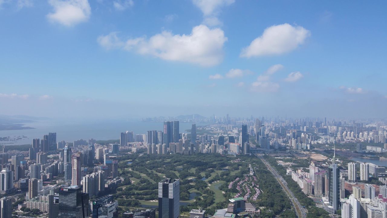 深圳市区航拍