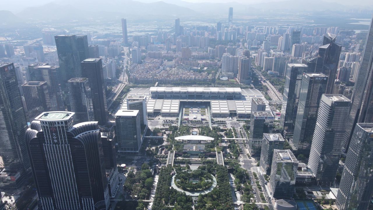 深圳市区航拍
