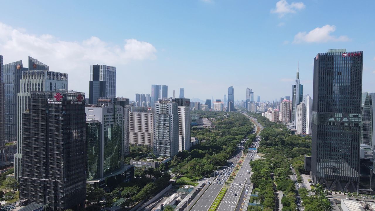 深圳城市风光航拍