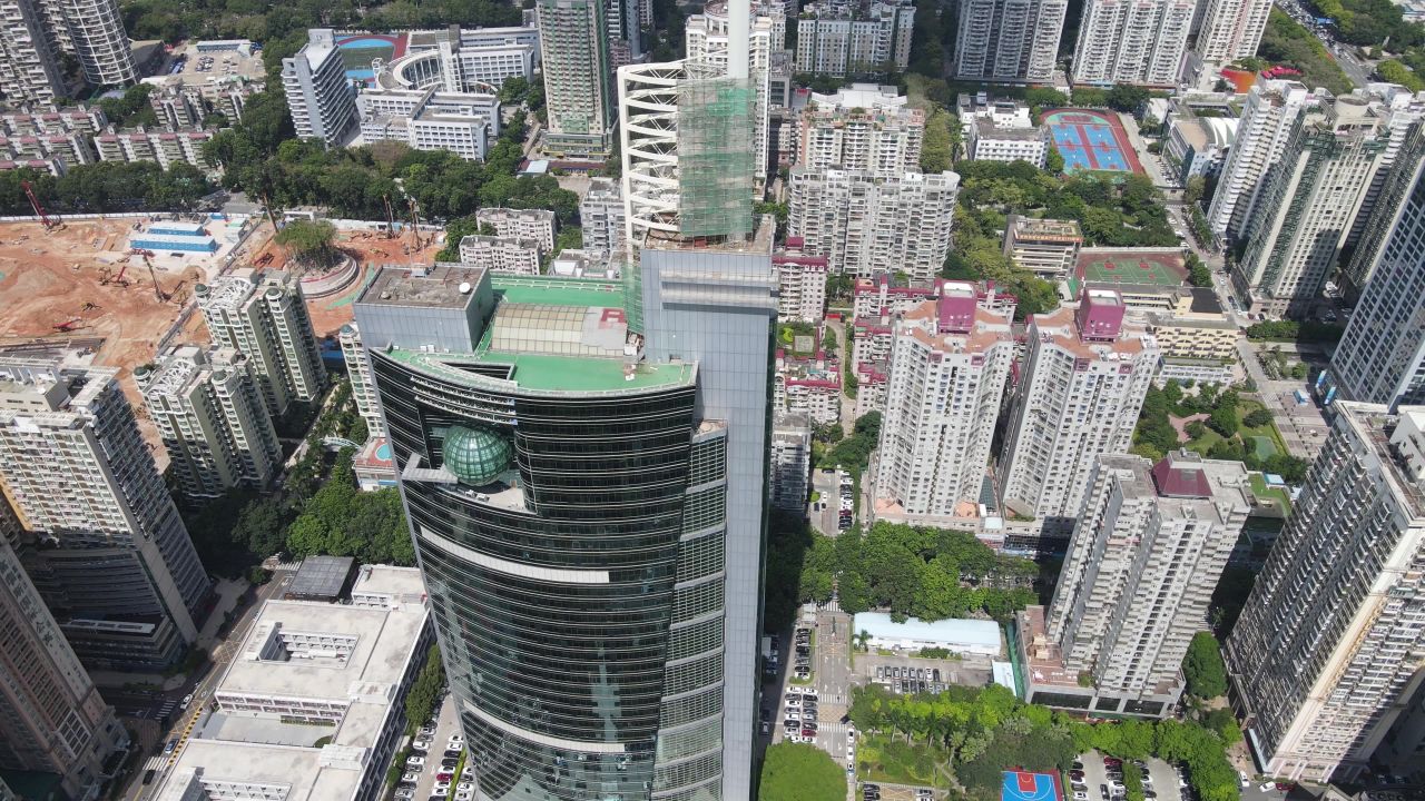 深圳市区航拍