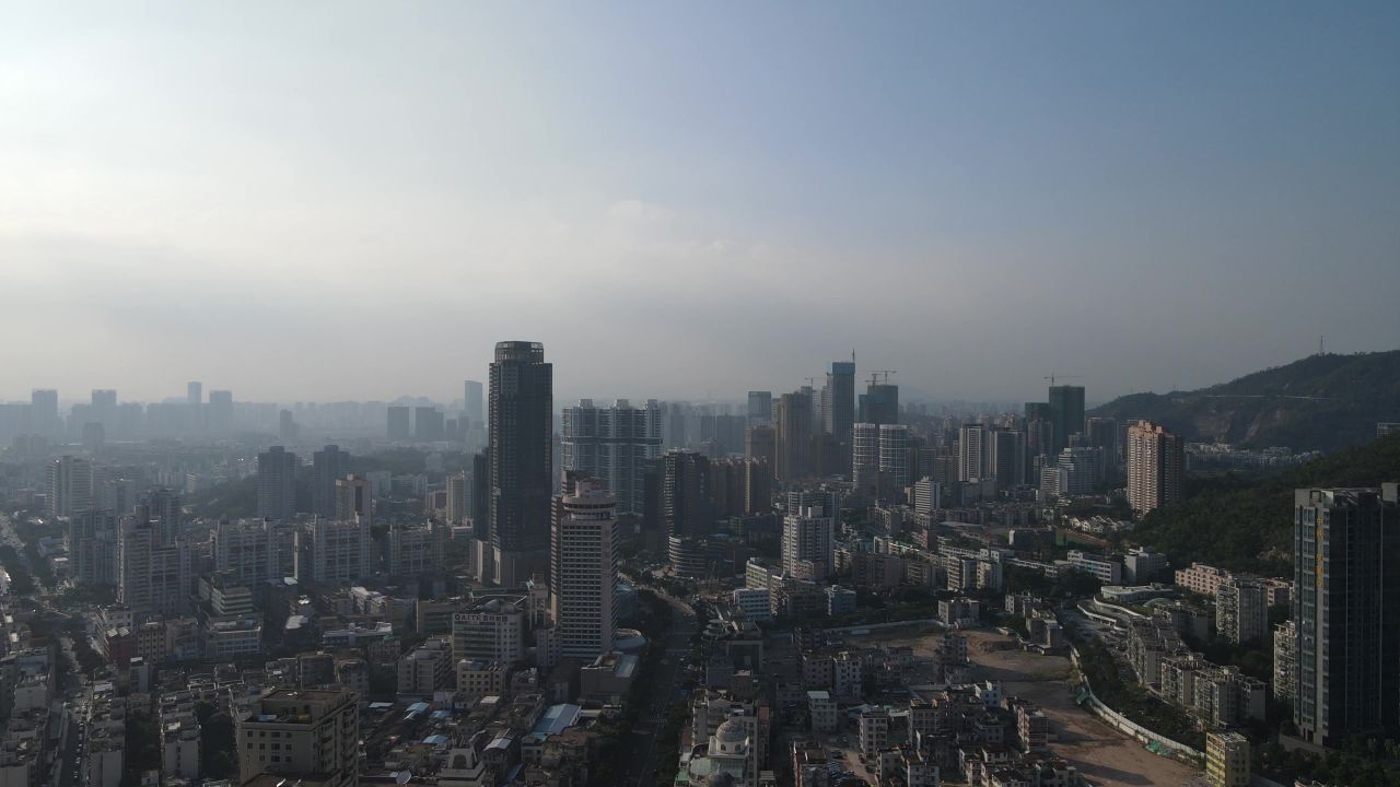珠海市区航拍