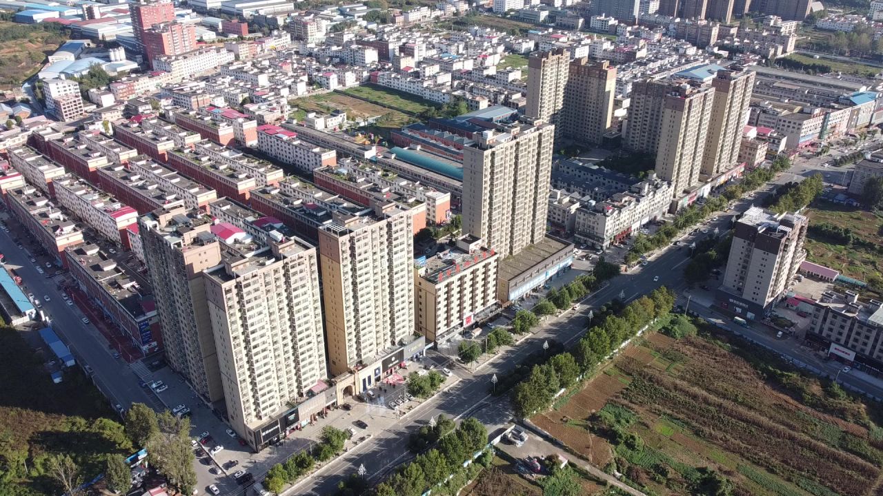 航拍城市