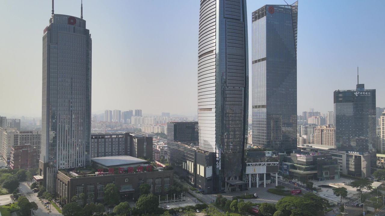 东莞市区航拍