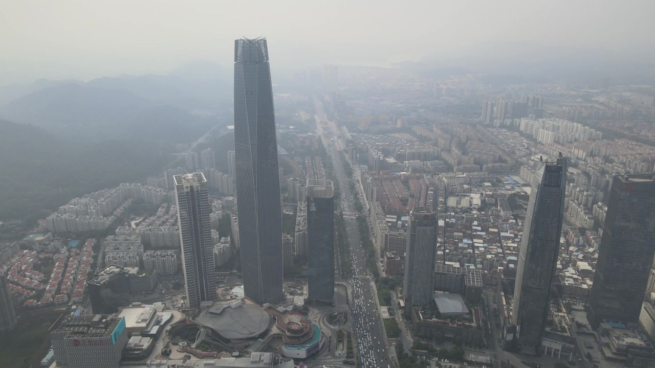 东莞市区航拍