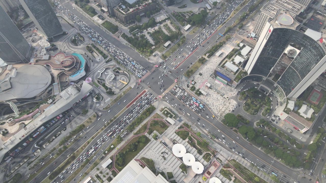 东莞市区航拍