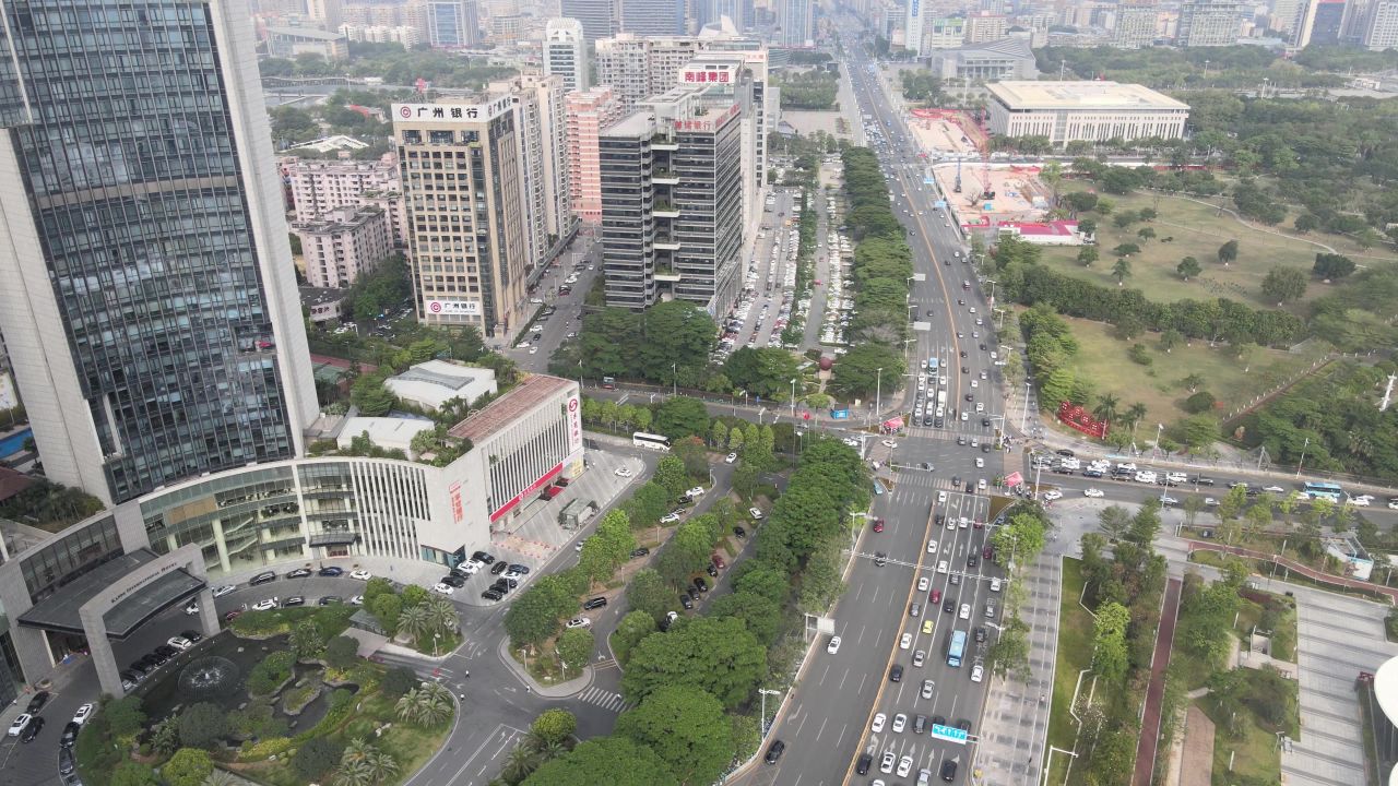 东莞市区航拍