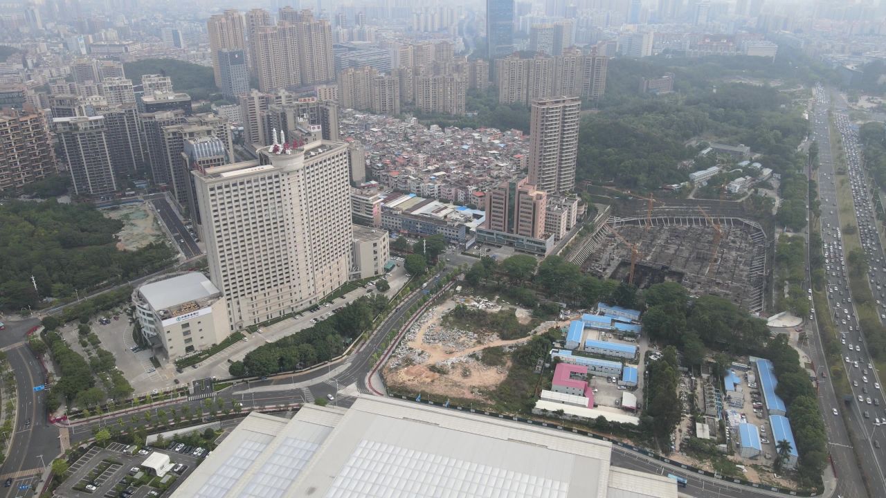 东莞市区航拍