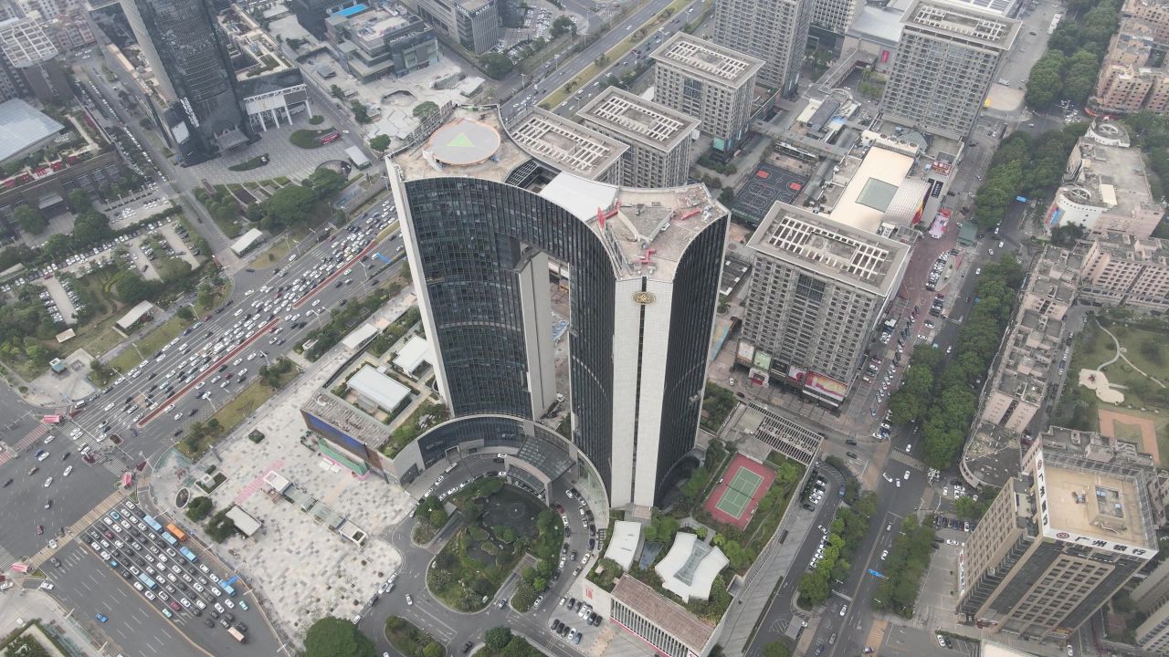 东莞市区航拍