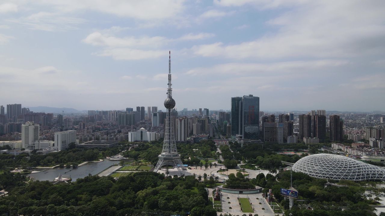 佛山市区航拍