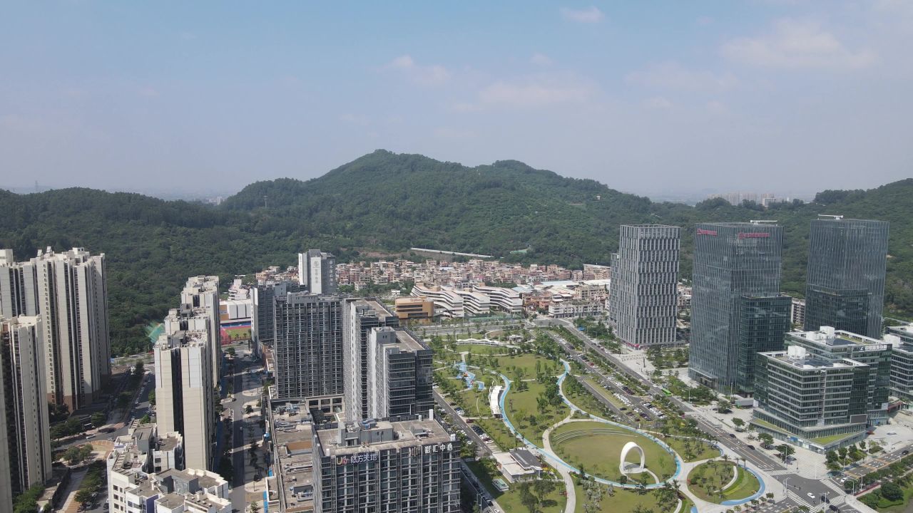 广州南沙区航拍