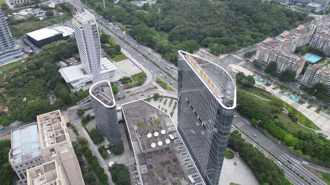 东莞市区航拍