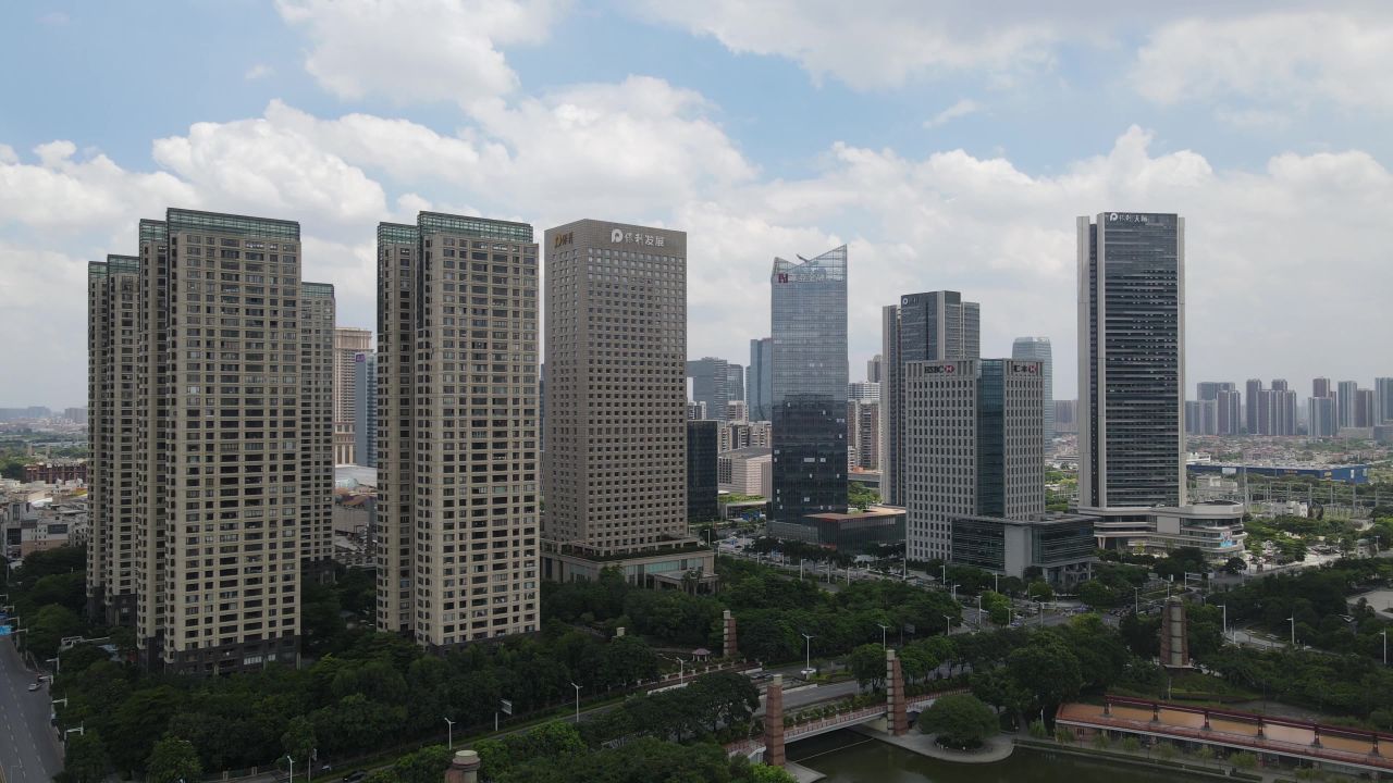 佛山市区航拍