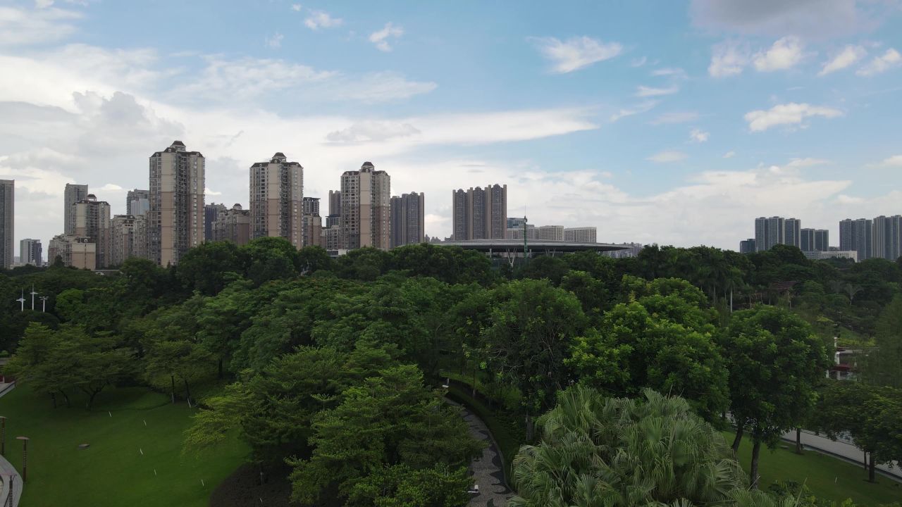 佛山市区航拍