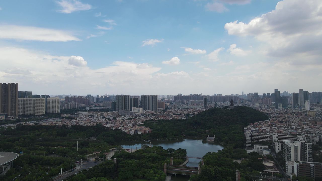 佛山市区航拍