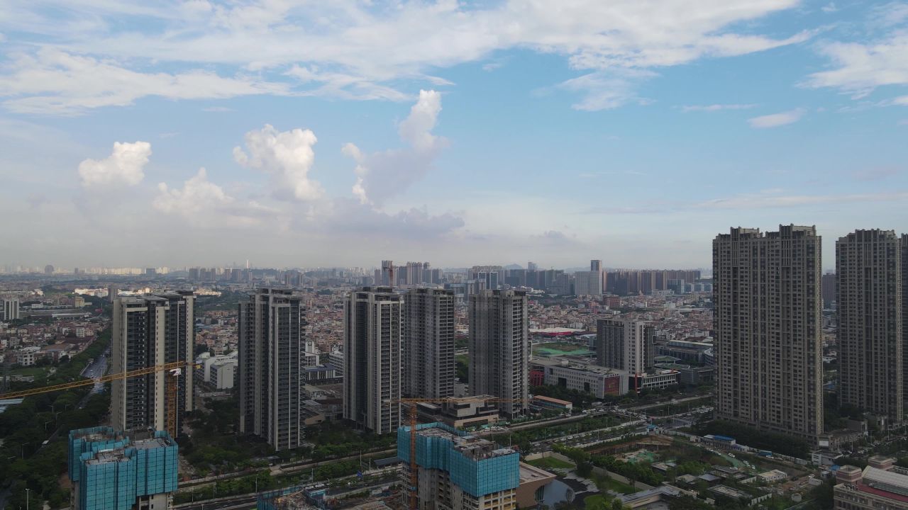 佛山市区航拍