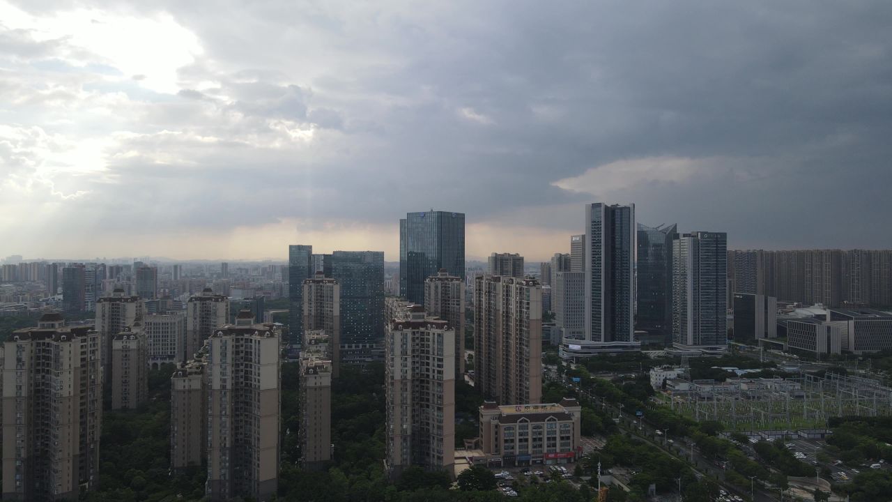 佛山市区航拍