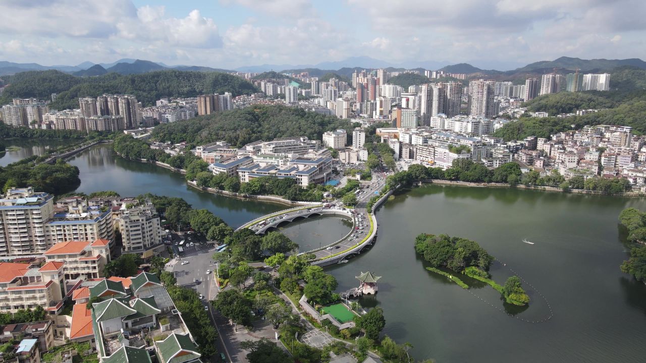 惠州西湖航拍