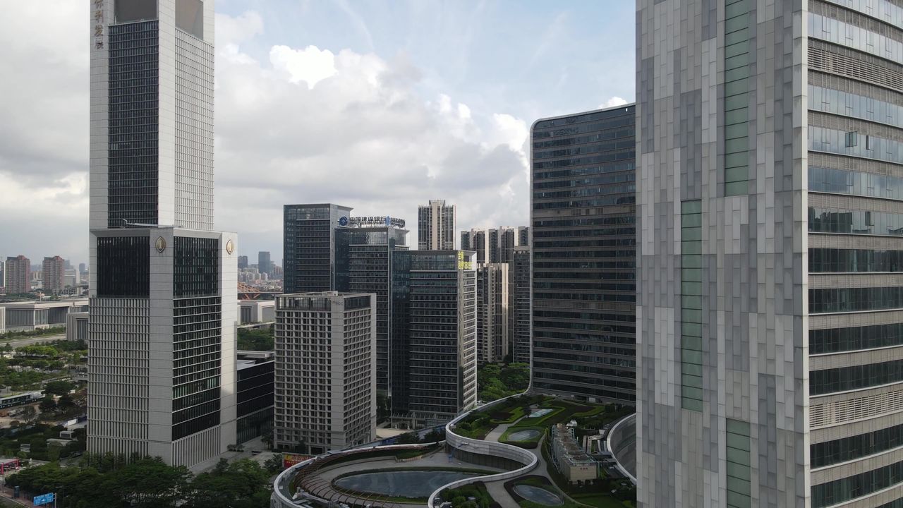 佛山新城CBD航拍