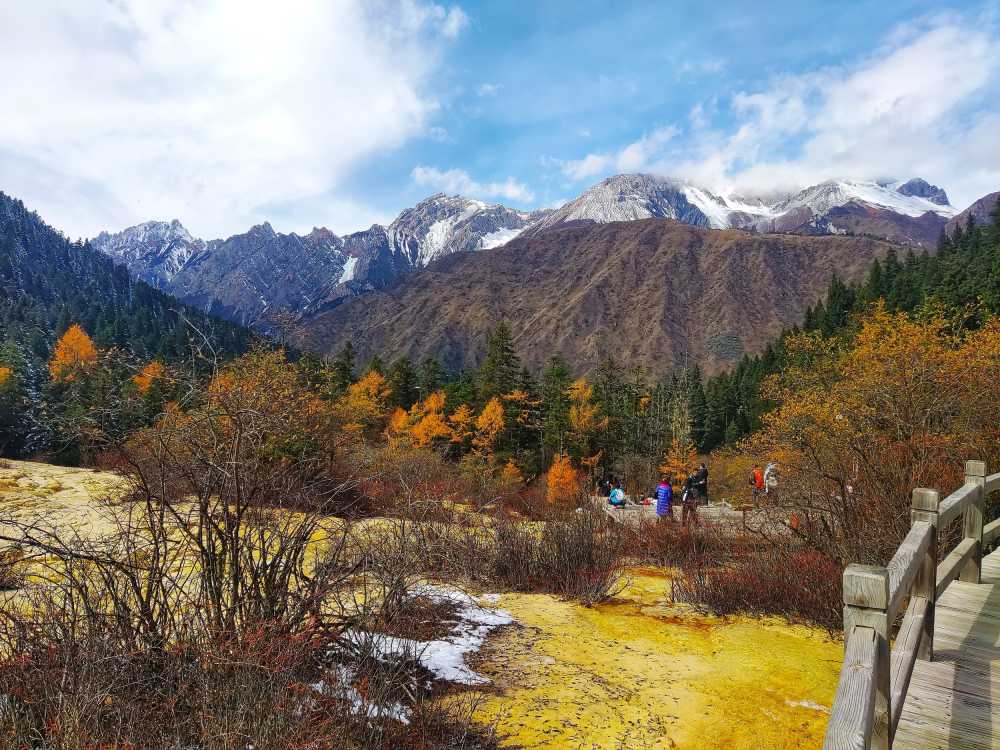 四川黄龙景区
