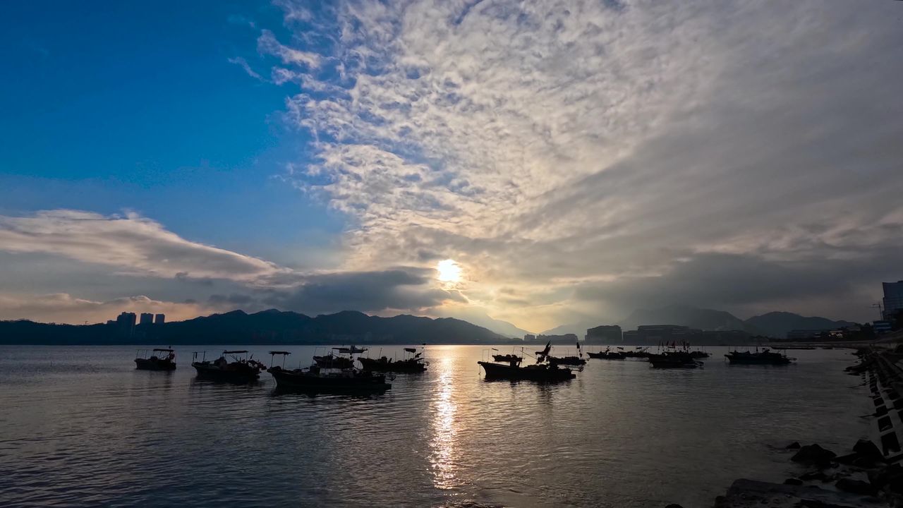 中山大学海边景色