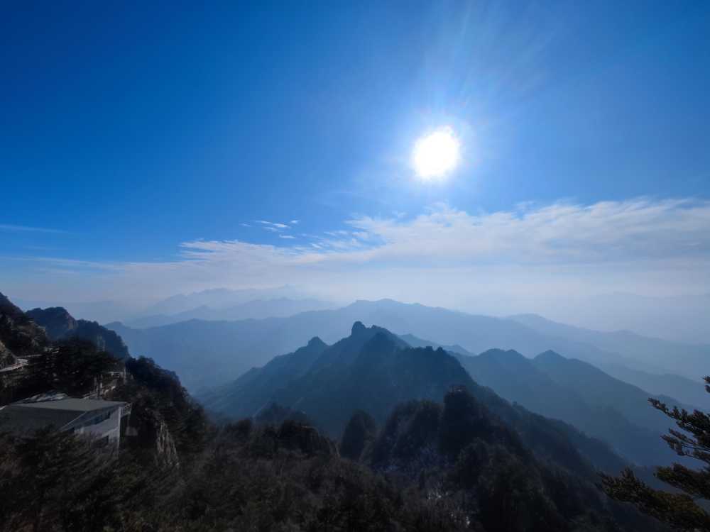 洛阳老君山太阳