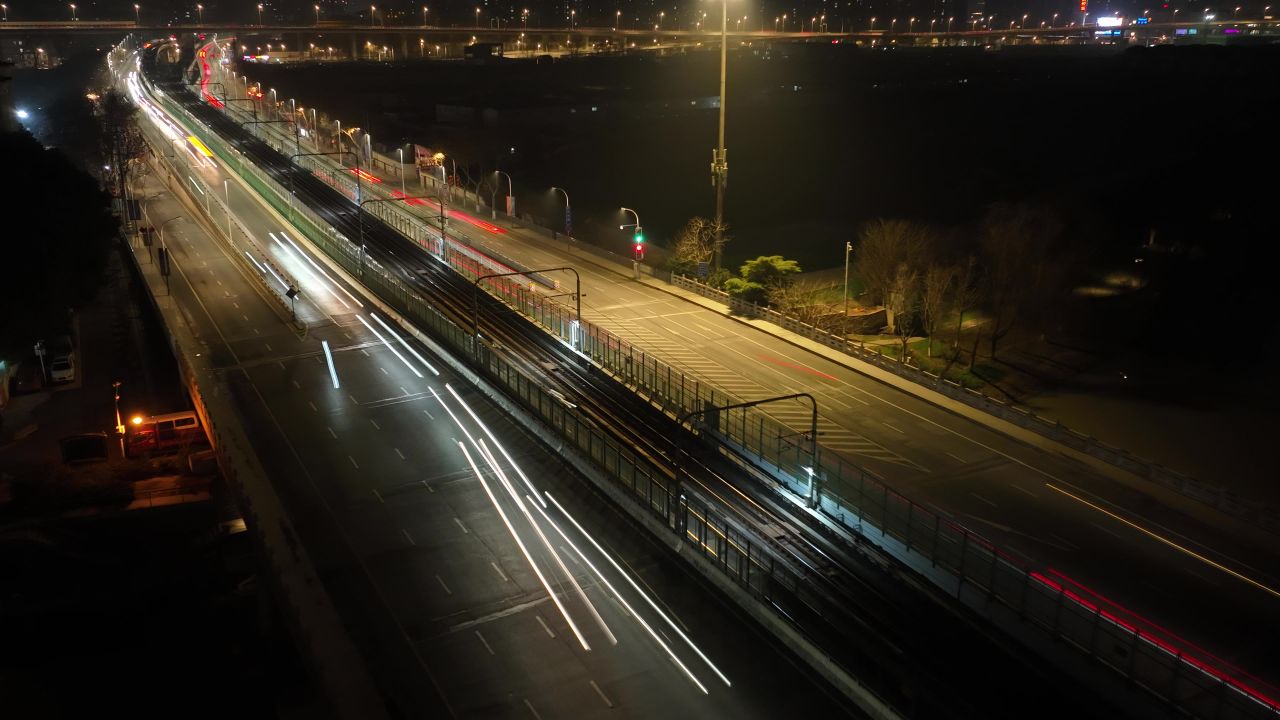 中山南路延时摄影