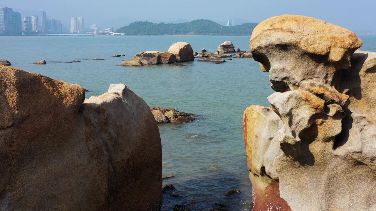 22年近春节疫情下的海边