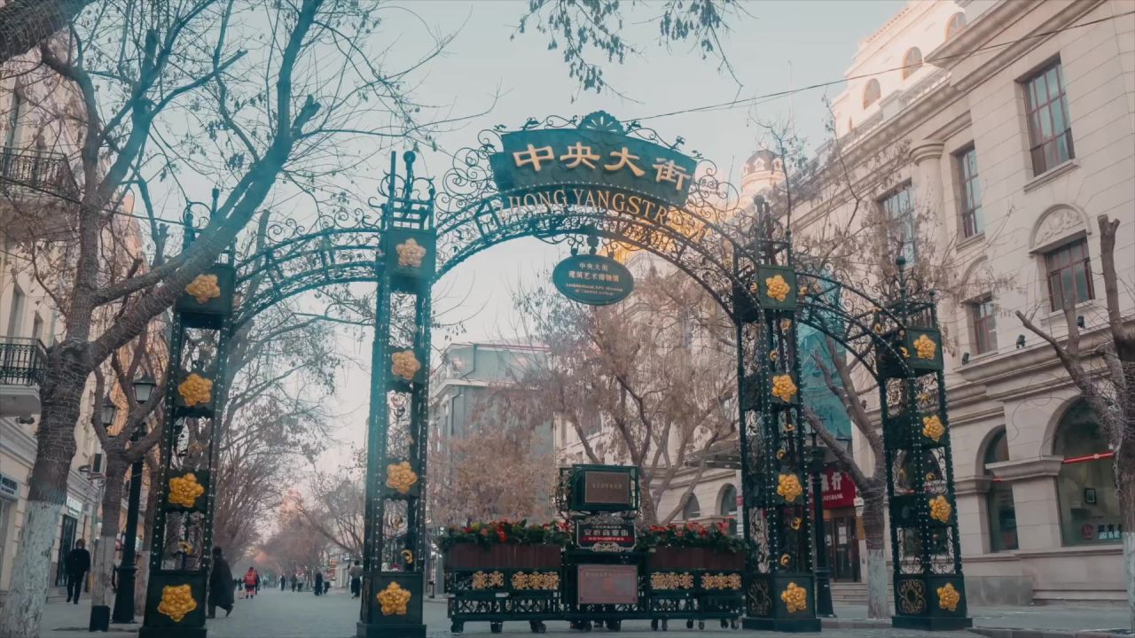 中央大街延时
