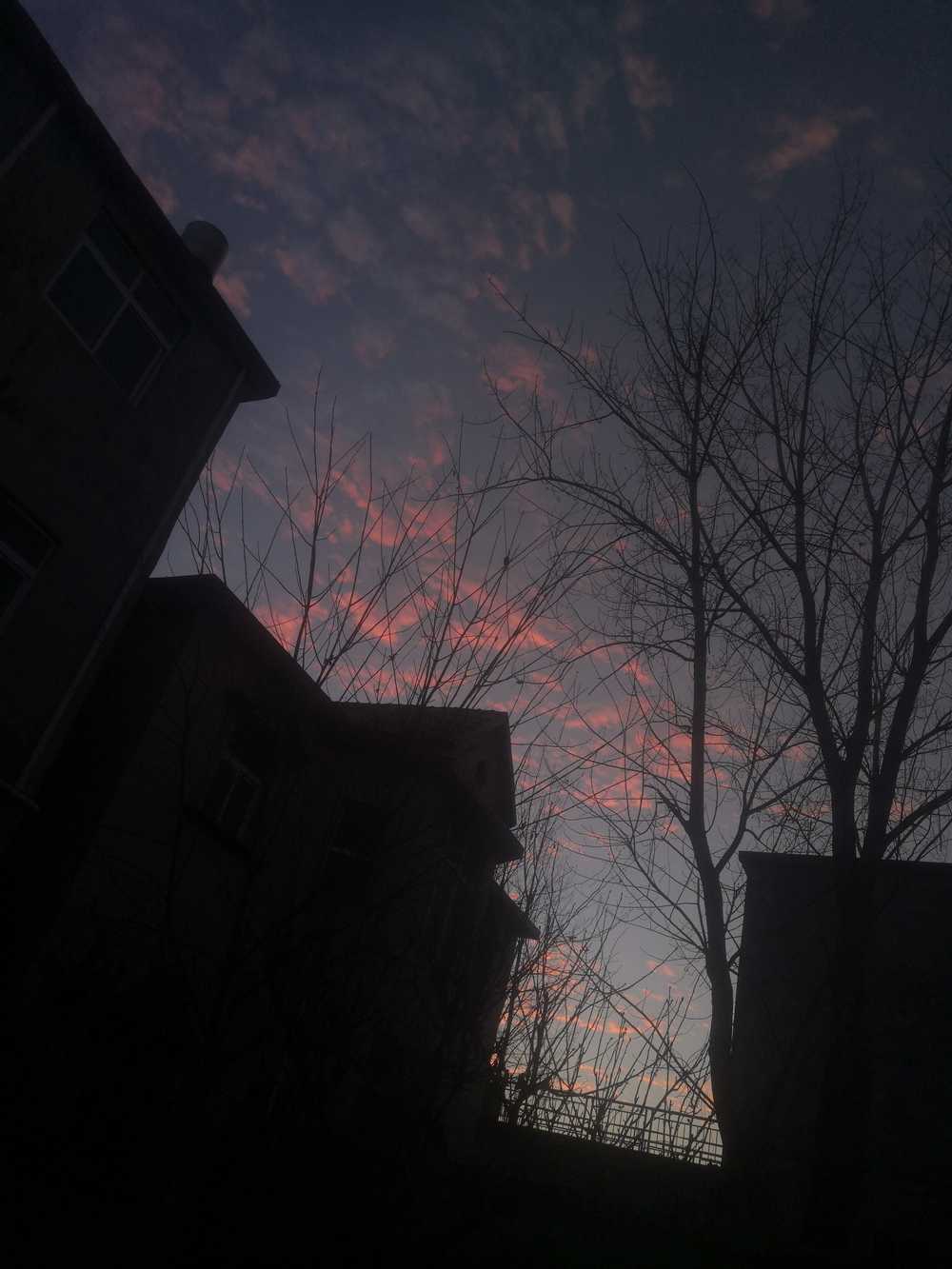 黄昏的天空