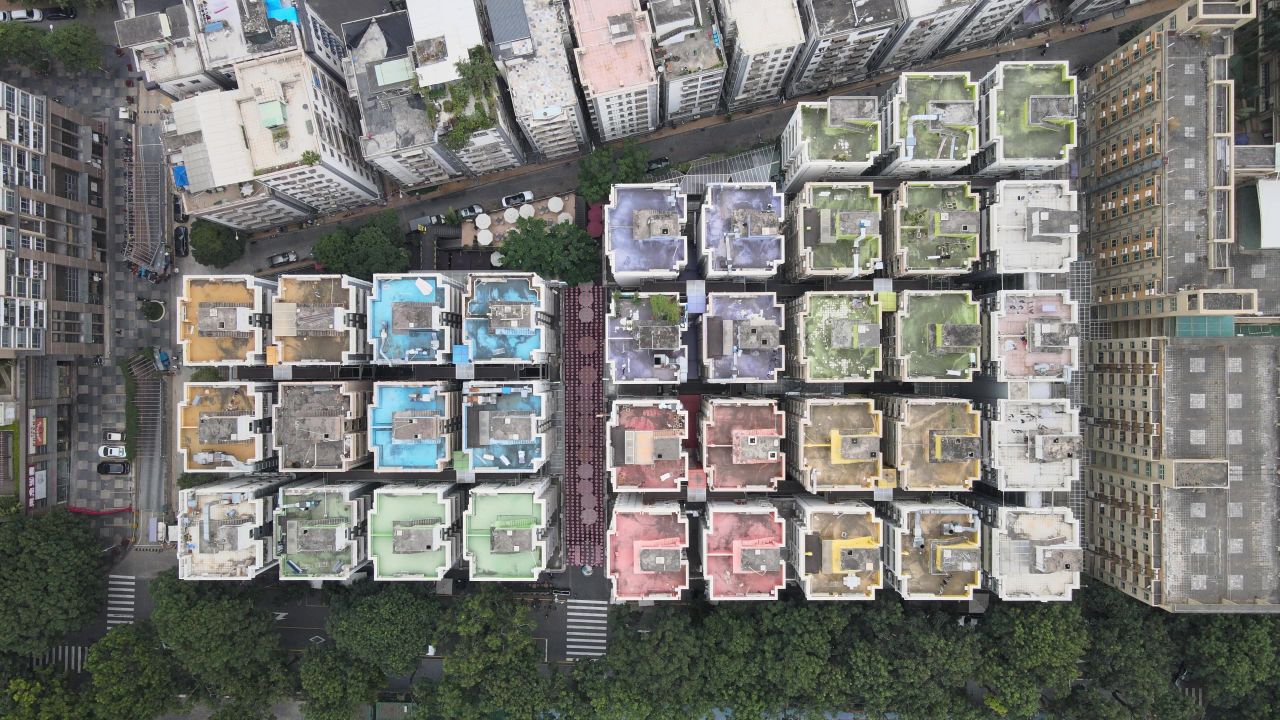 深圳|水围村彩虹楼