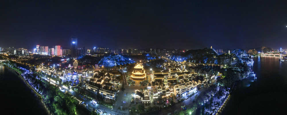 夜景航拍