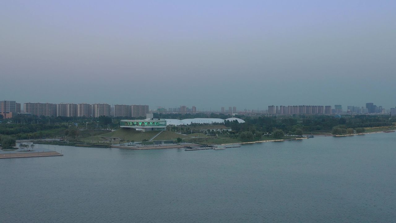 郑州北龙湖航拍