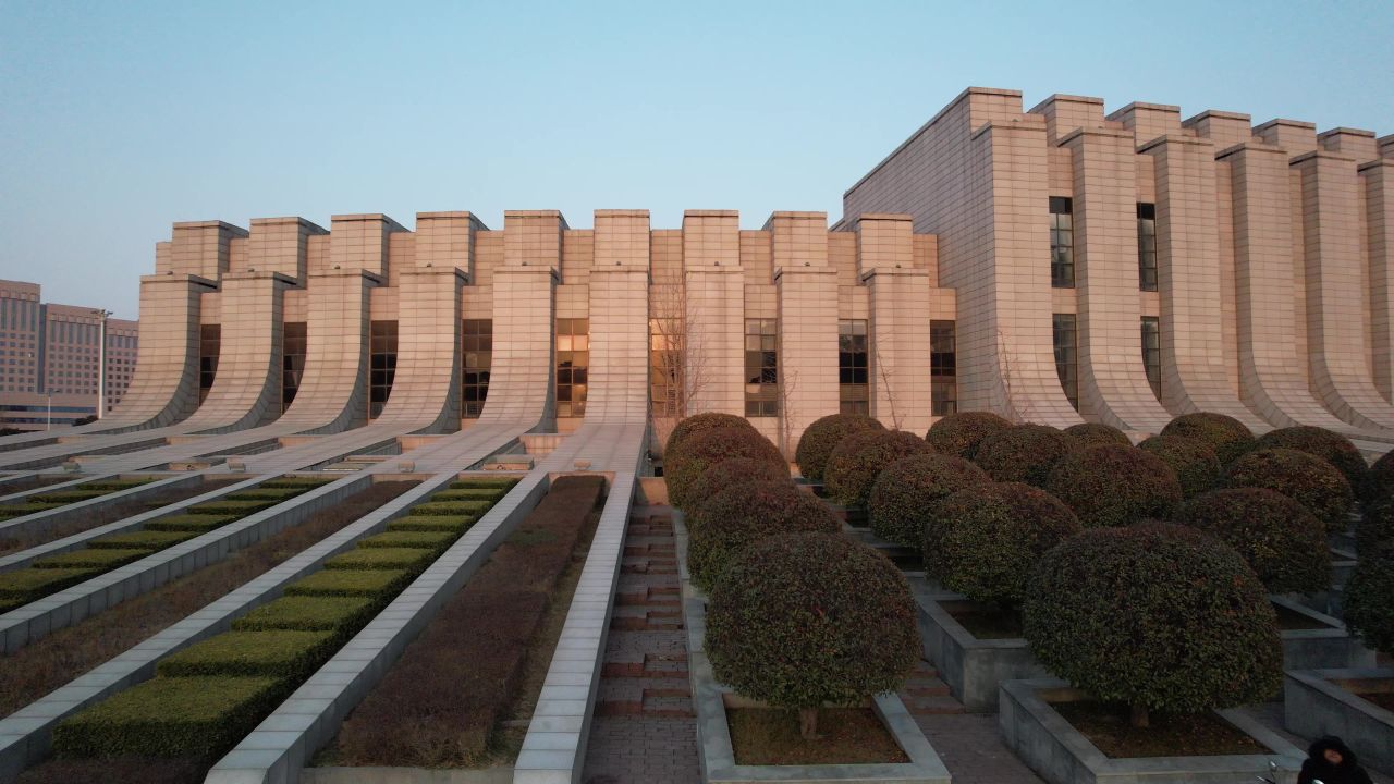 航拍建筑