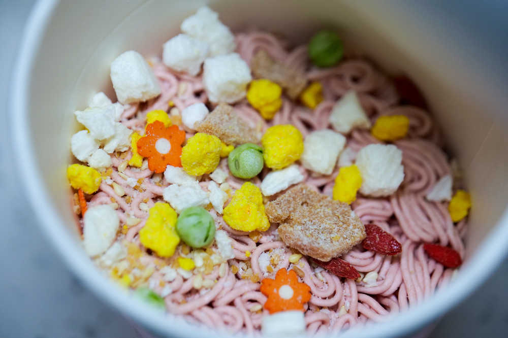 统一樱花限定泡面