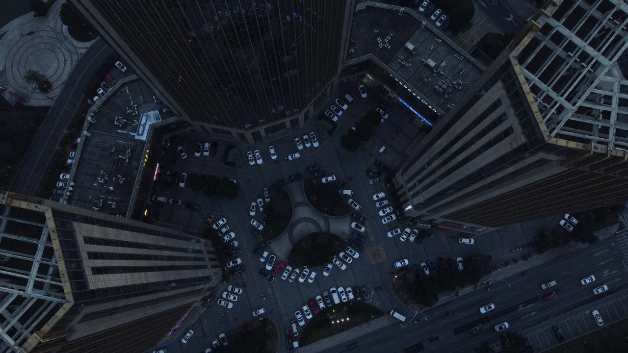 高楼俯视