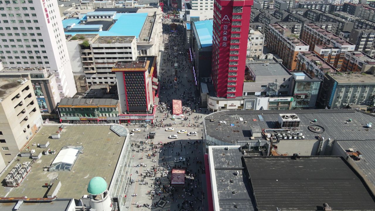 沈阳中街航拍