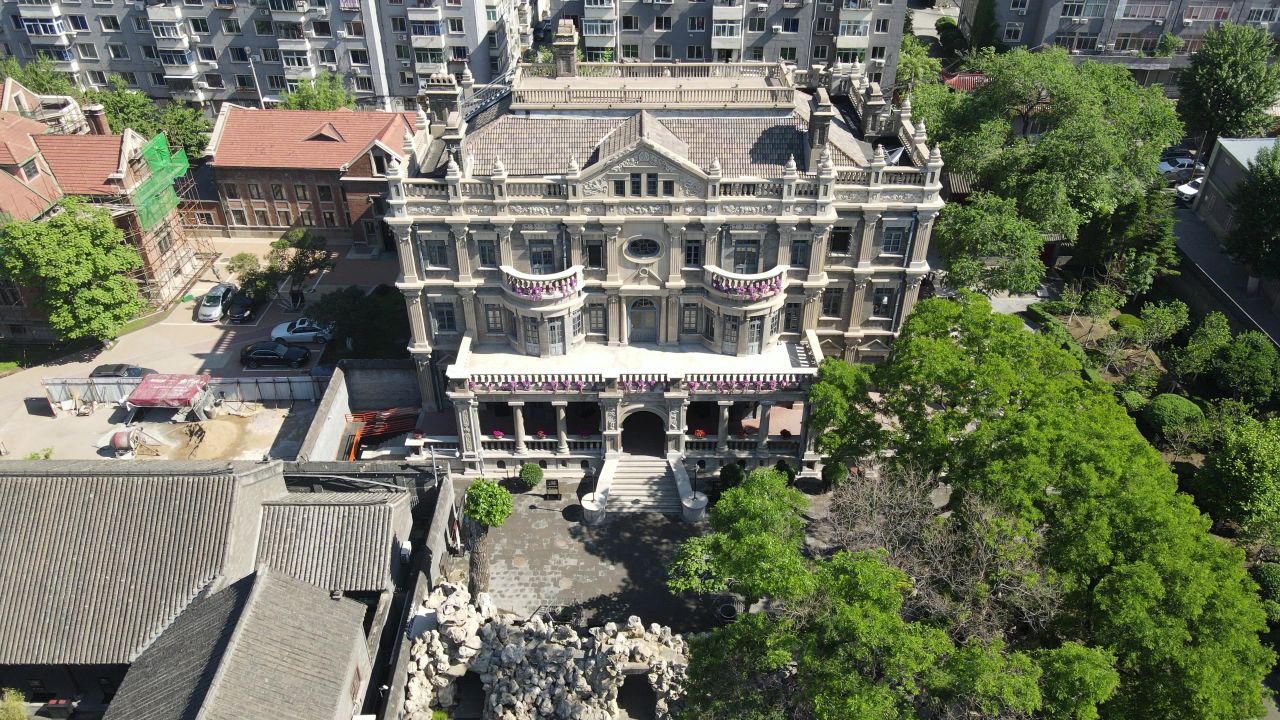 航拍大帅府