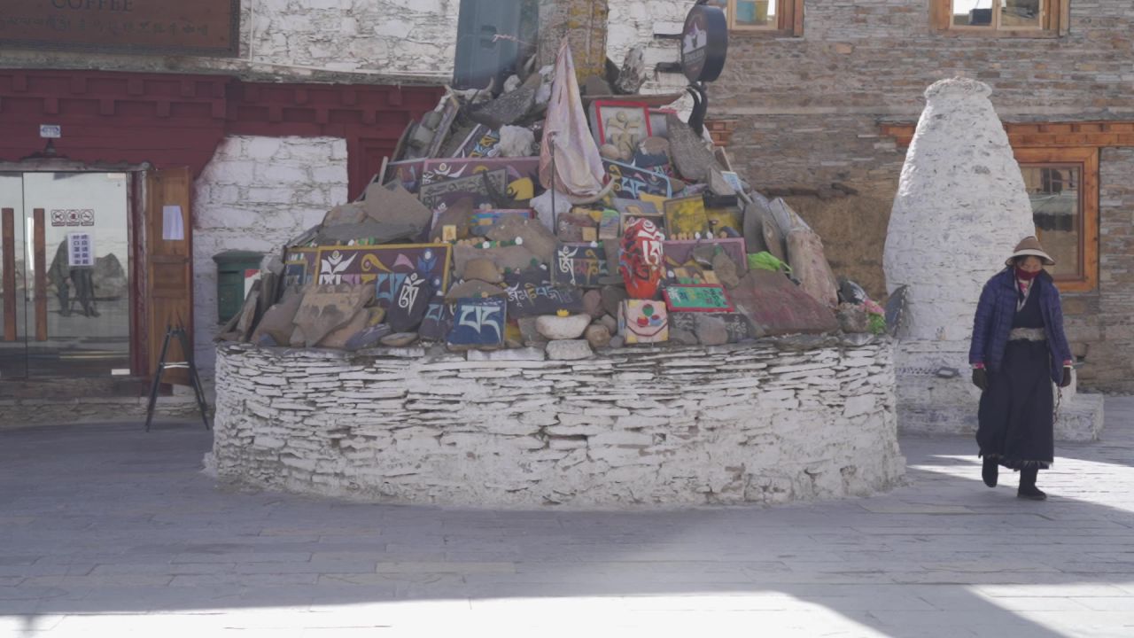 藏族元素街景