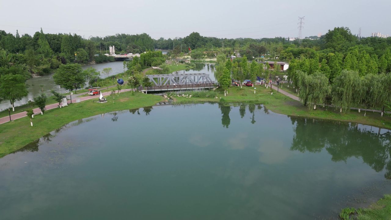DJI Mini 3 Pro × 郫都区法治湿地公园