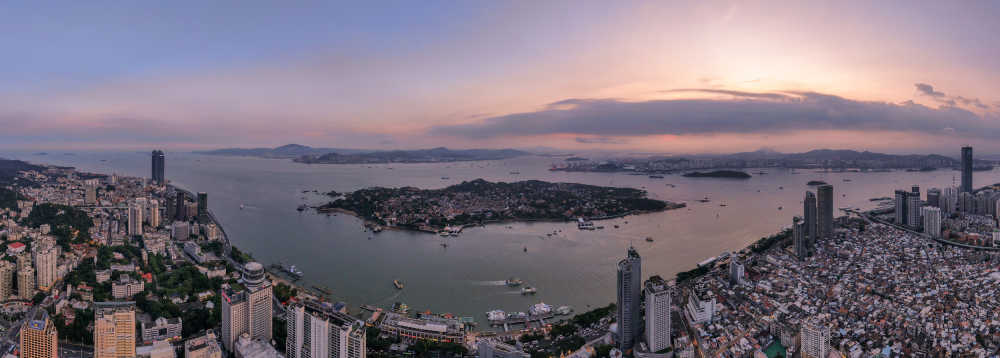 鼓浪屿全景图