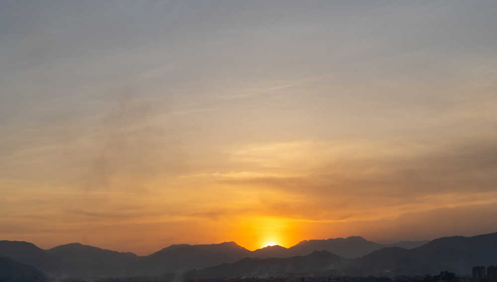 太阳落山