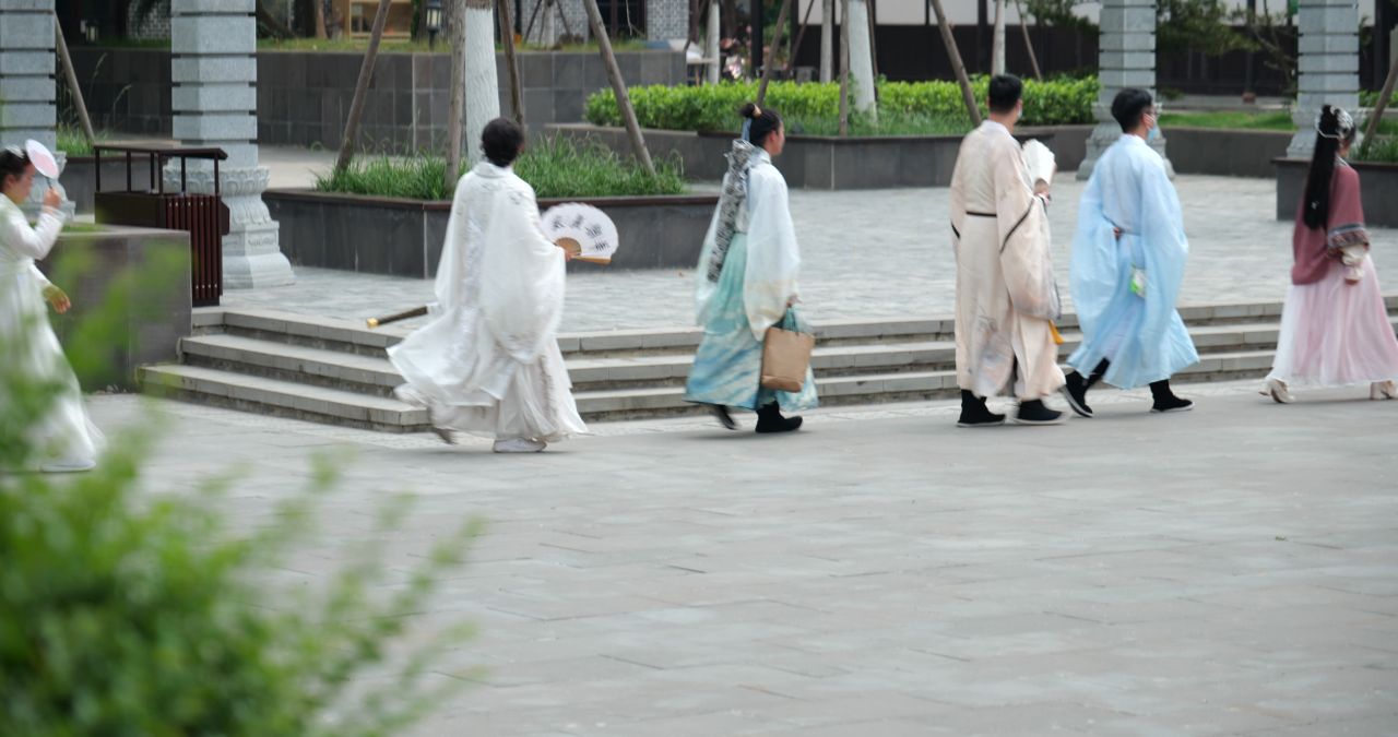 汉服游街