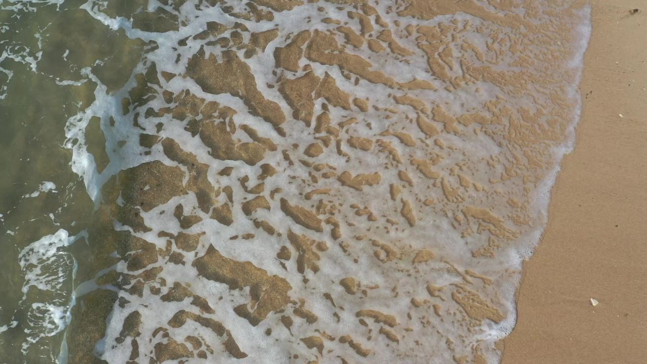 沙滩海水